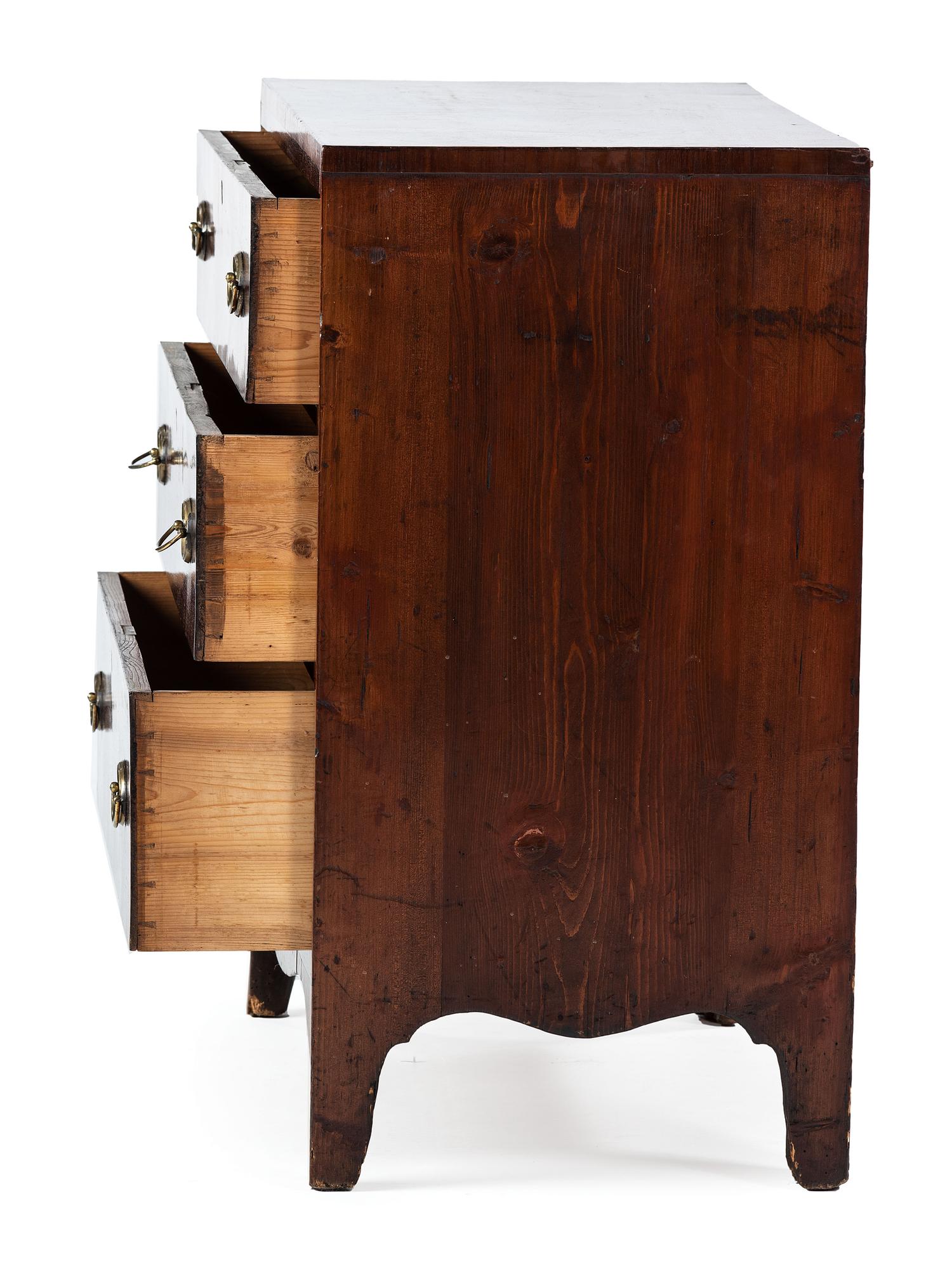 A Federal Mahogany Chest of Drawers