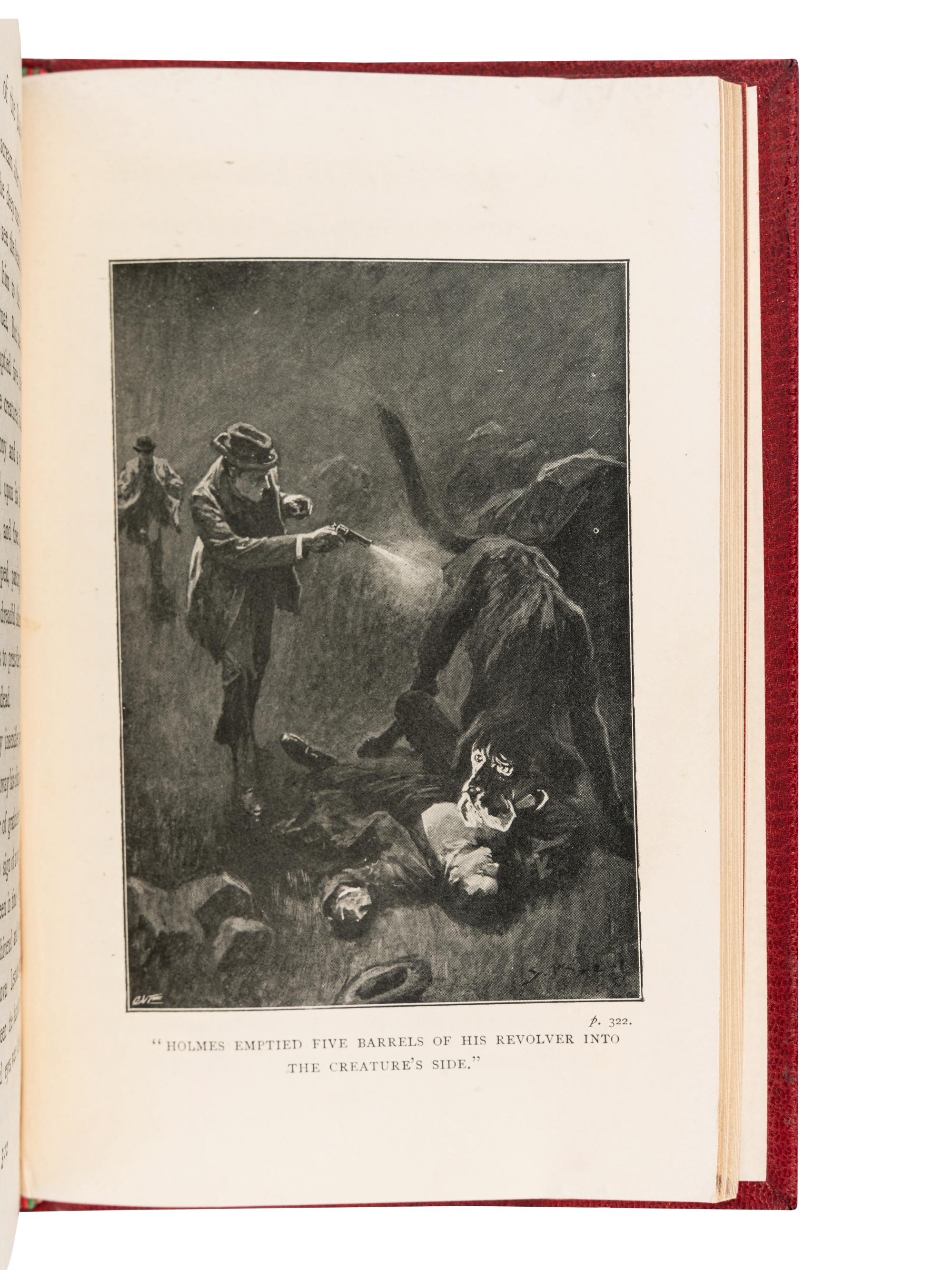 DOYLE, Arthur Conan, Sir (1859-1930). Hound of the Baskervilles . London: George Newnes, Limited, 1902.