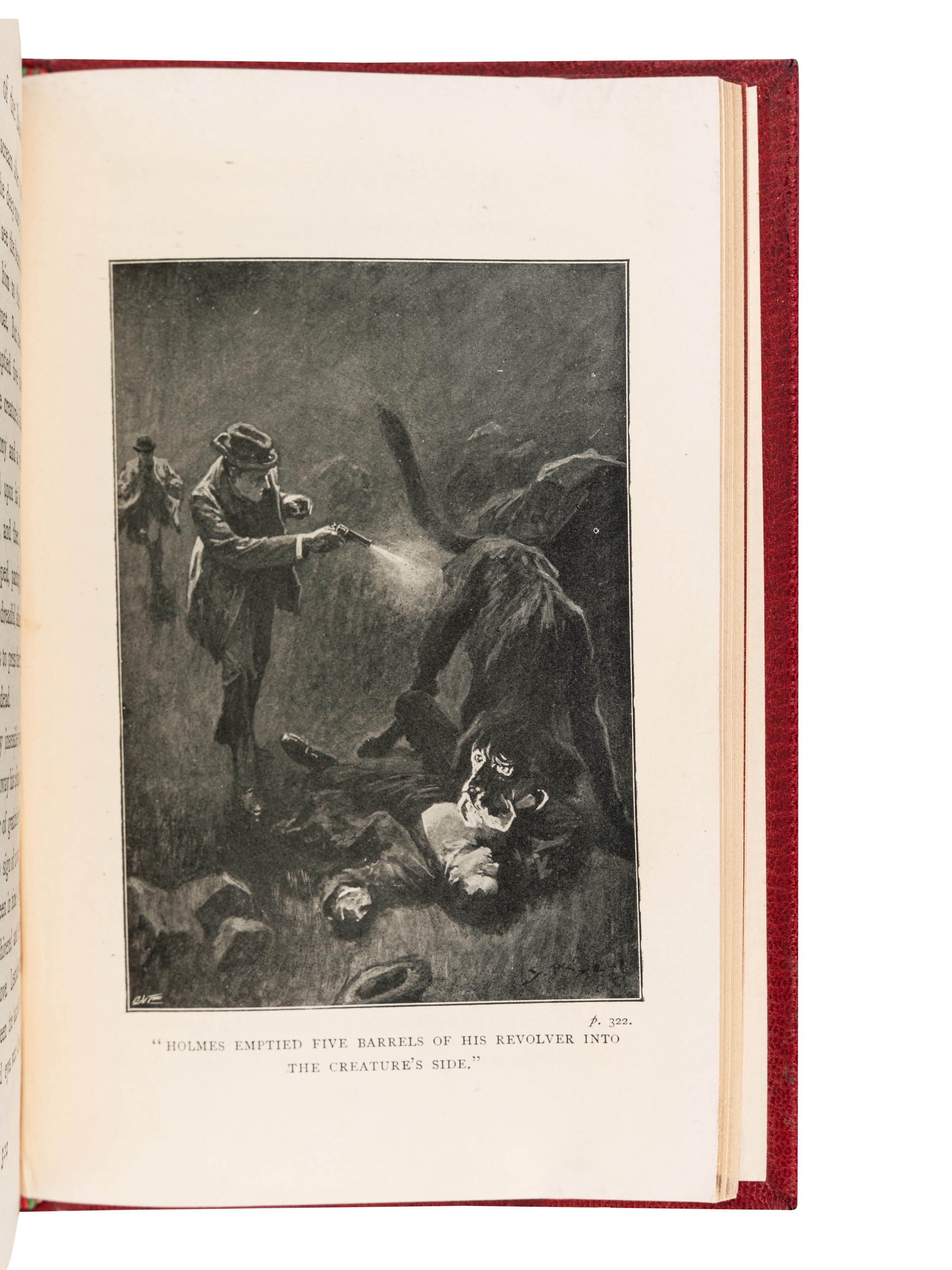 DOYLE, Arthur Conan, Sir (1859-1930). Hound of the Baskervilles . London: George Newnes, Limited, 1902.