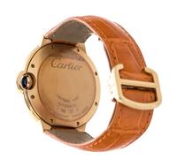 CARTIER, 18K YELLOW GOLD AND DIAMOND 'BALLON BLEU' WRISTWATCH