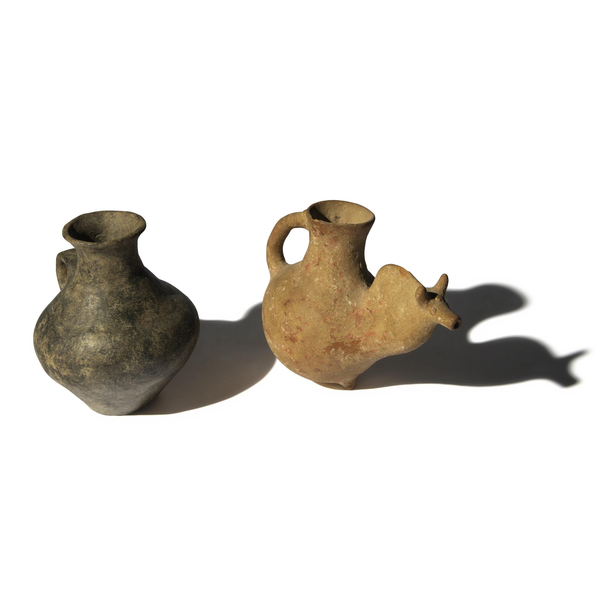 Two Near Eastern Terracotta Vessels