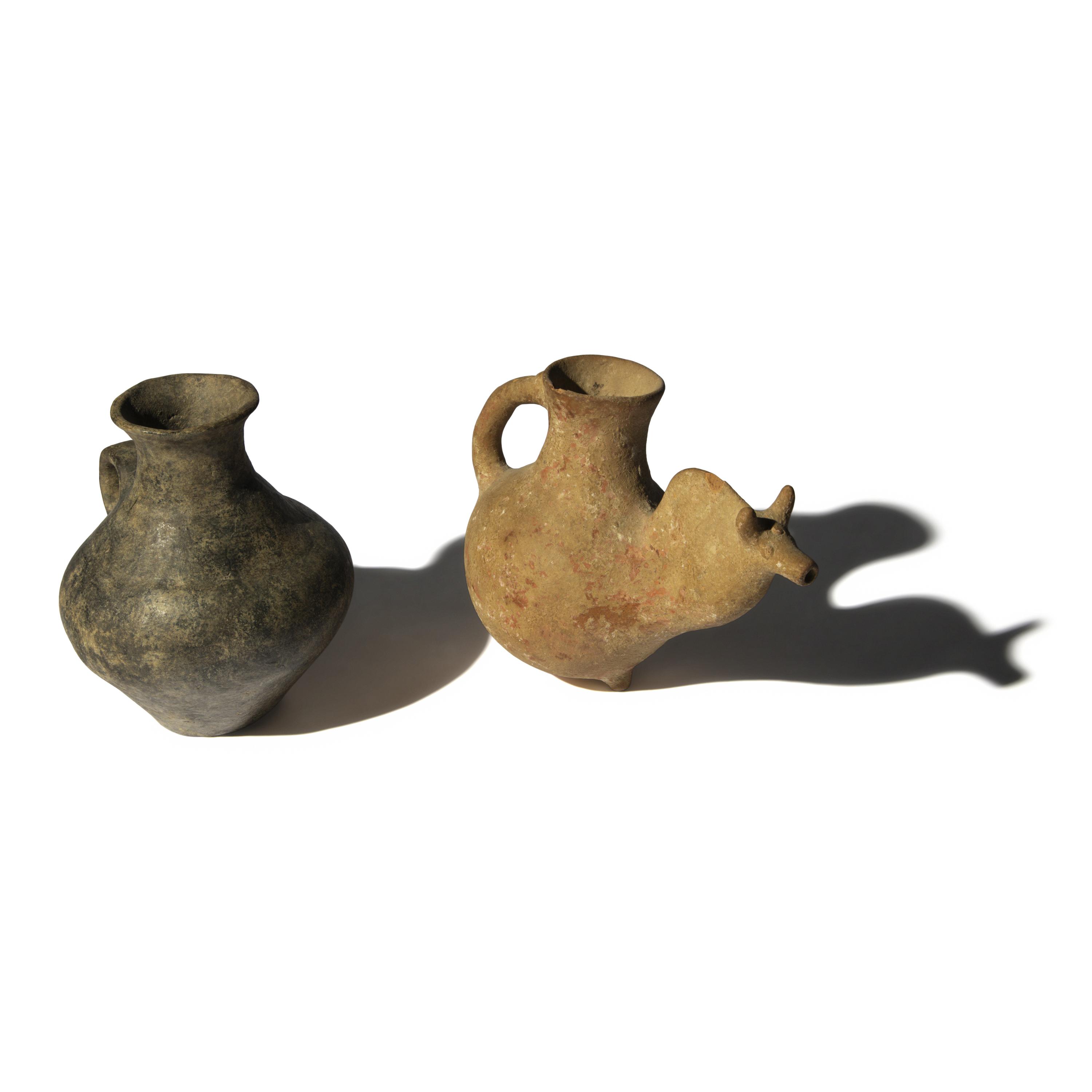 Two Near Eastern Terracotta Vessels