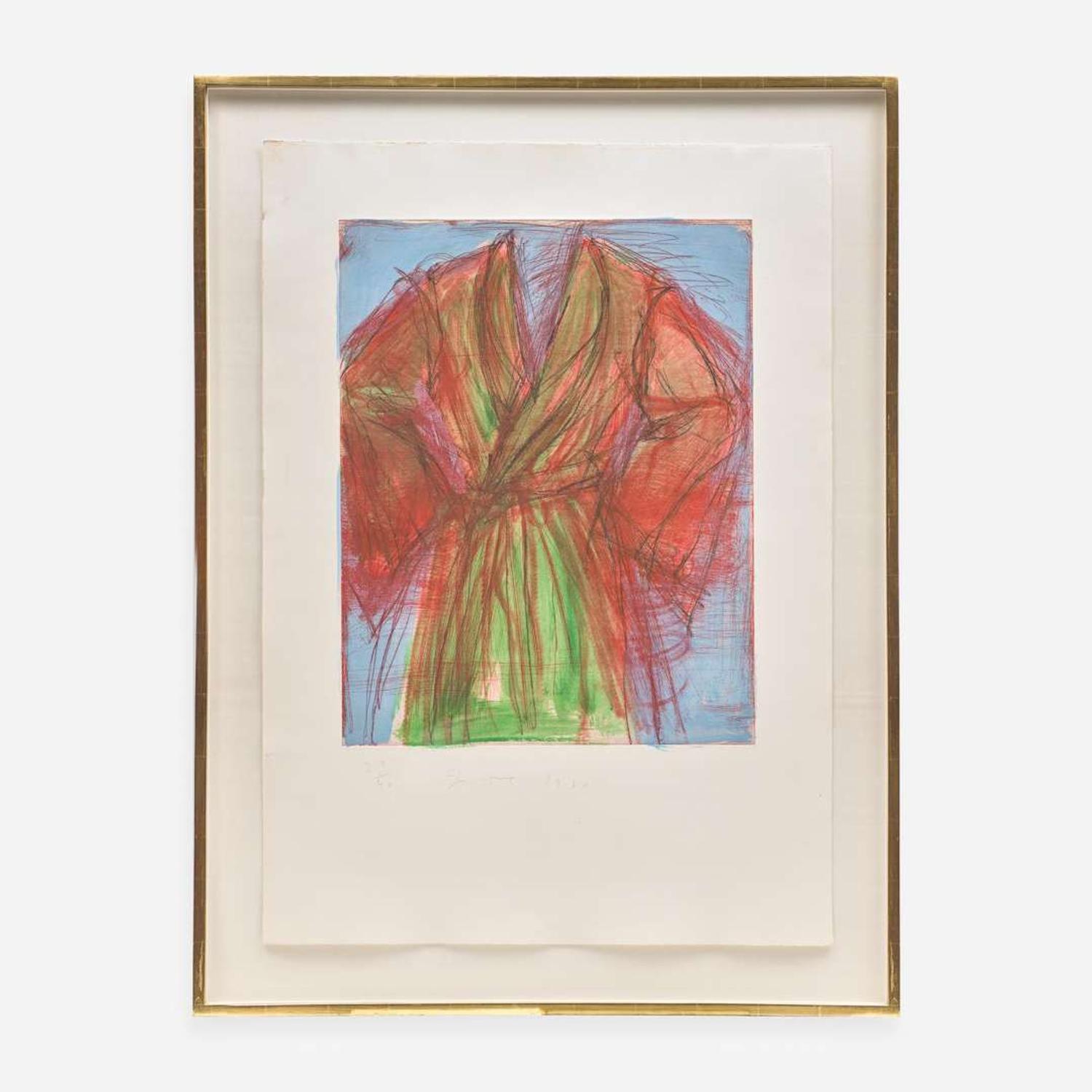 Jim Dine (American, b. 1935) Printing Outdoors