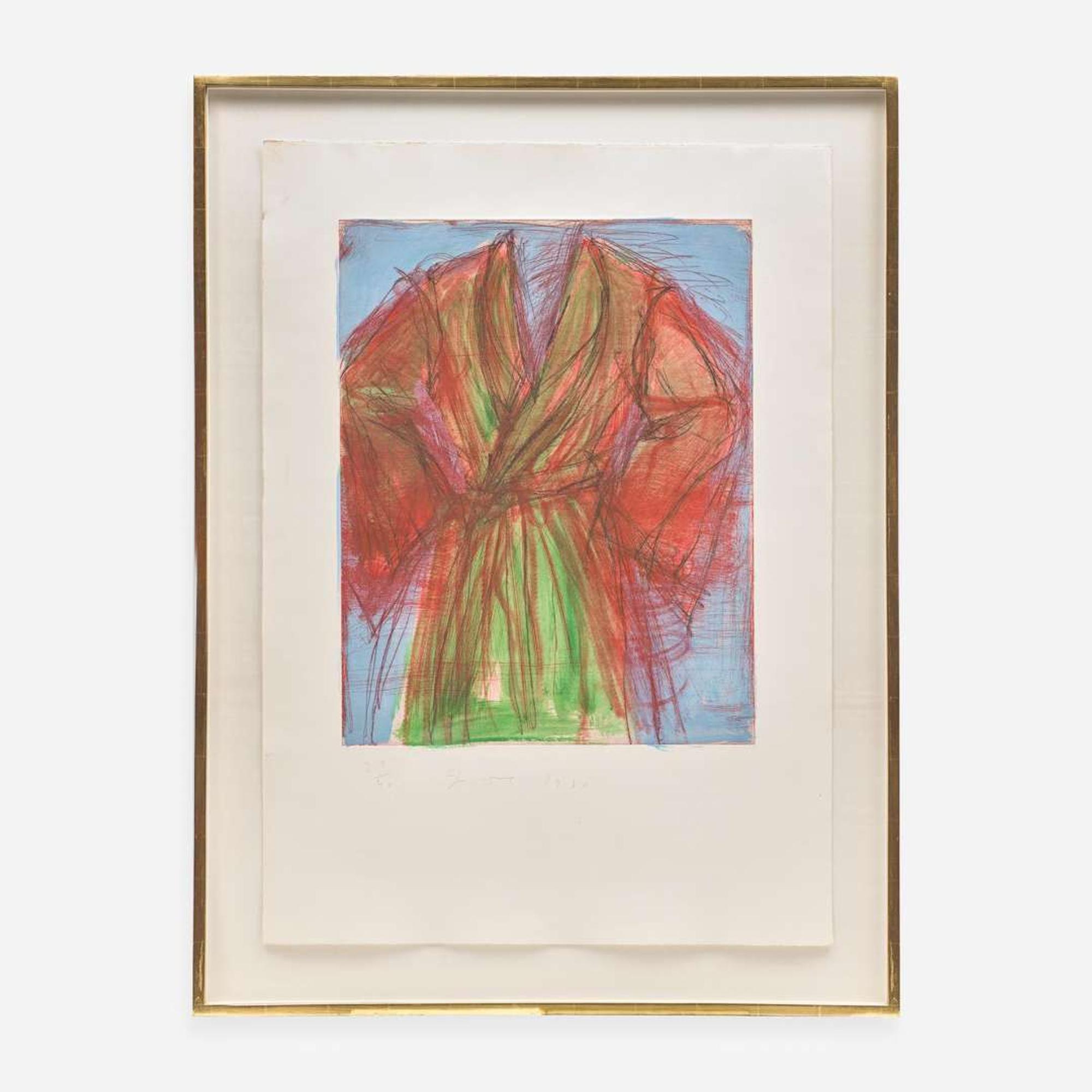 Jim Dine (American, b. 1935) Printing Outdoors
