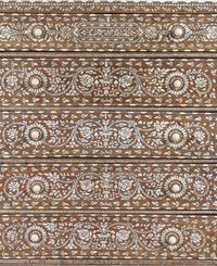 A Syrian Mother-of-Pearl Inlaid Walnut Chest of Drawers
