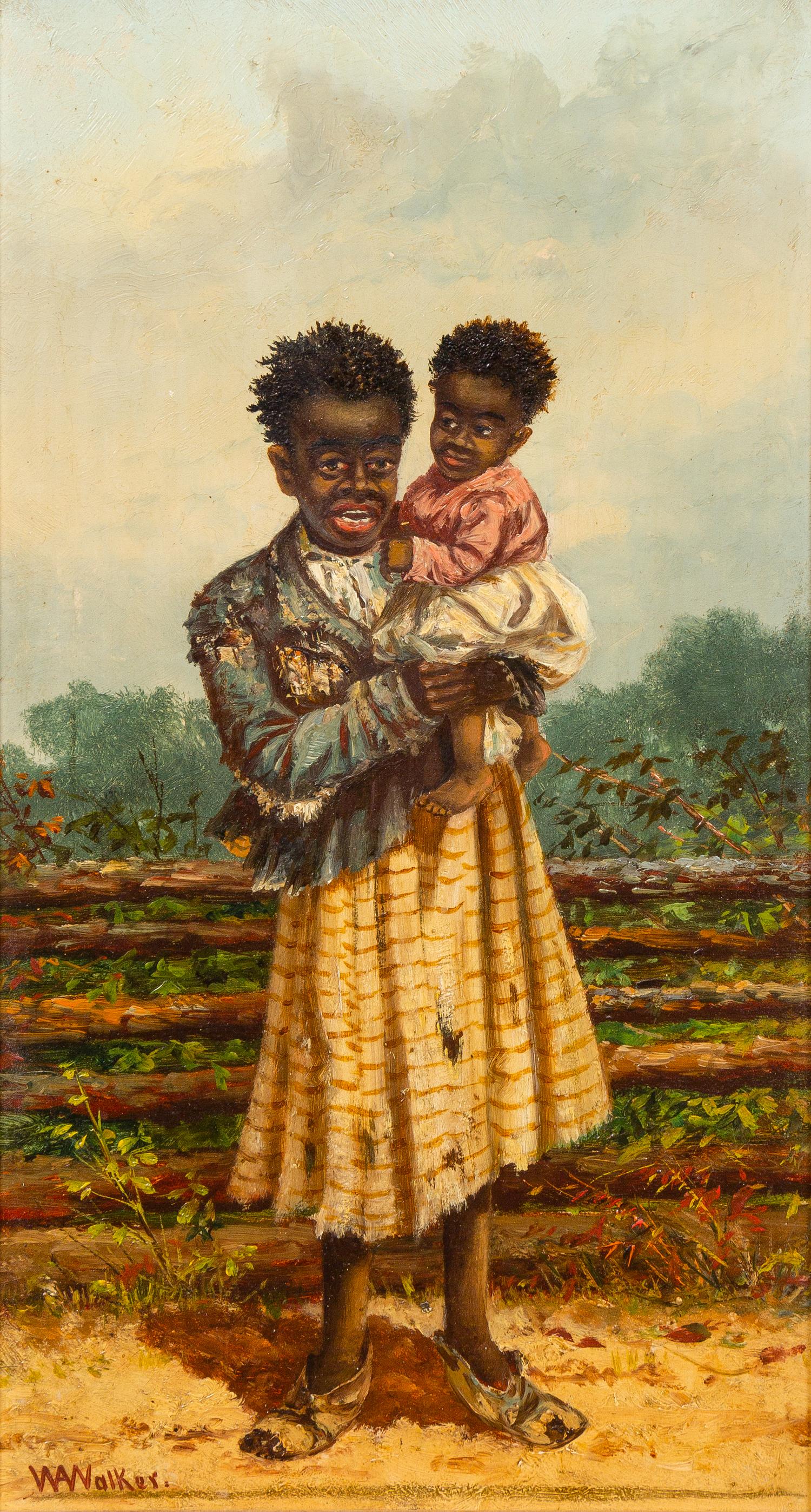 William Aiken Walker, (American, 1838-1921), Mother and Child