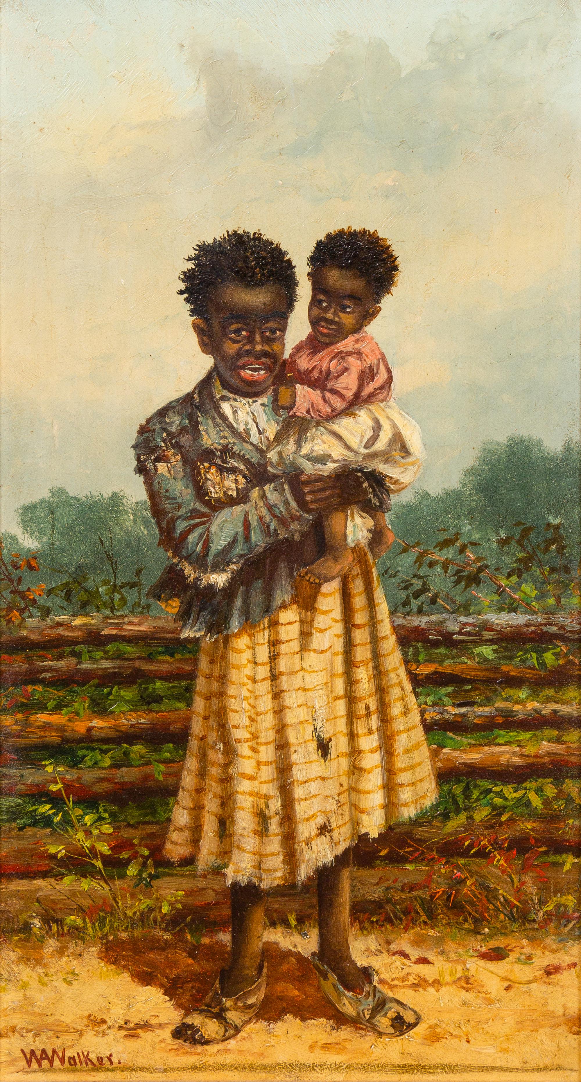 William Aiken Walker, (American, 1838-1921), Mother and Child