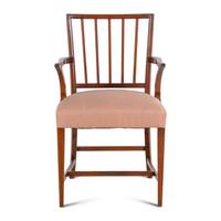 A George III Style Mahogany Armchair