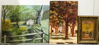 Artist Unknown, (20th century), Landscapes (3 works)