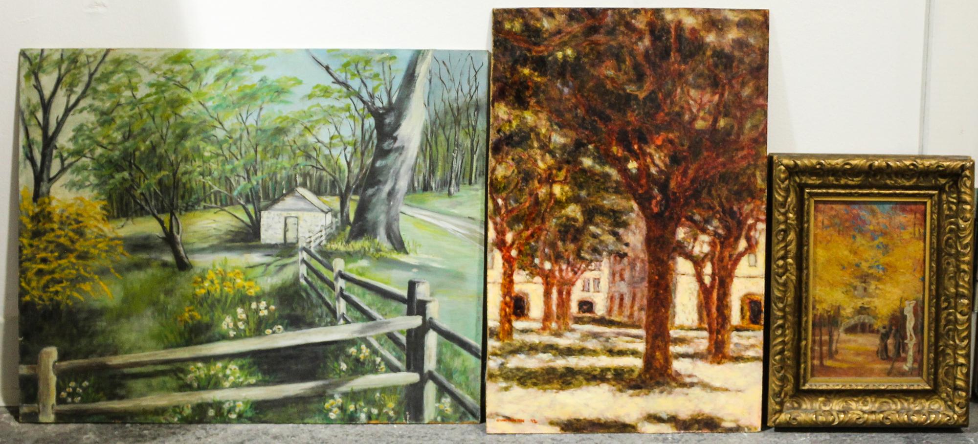 Artist Unknown, (20th century), Landscapes (3 works)