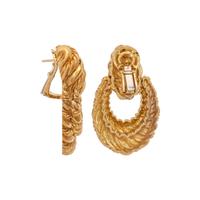 YELLOW GOLD EARRINGS