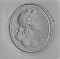 A Neoclassical Amethyst and Gold Finger Ring with the God Dionysos