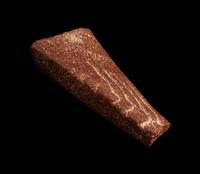 An Egyptian Red Sandstone Foot Fragment