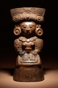 A Maya Molded Female Personage