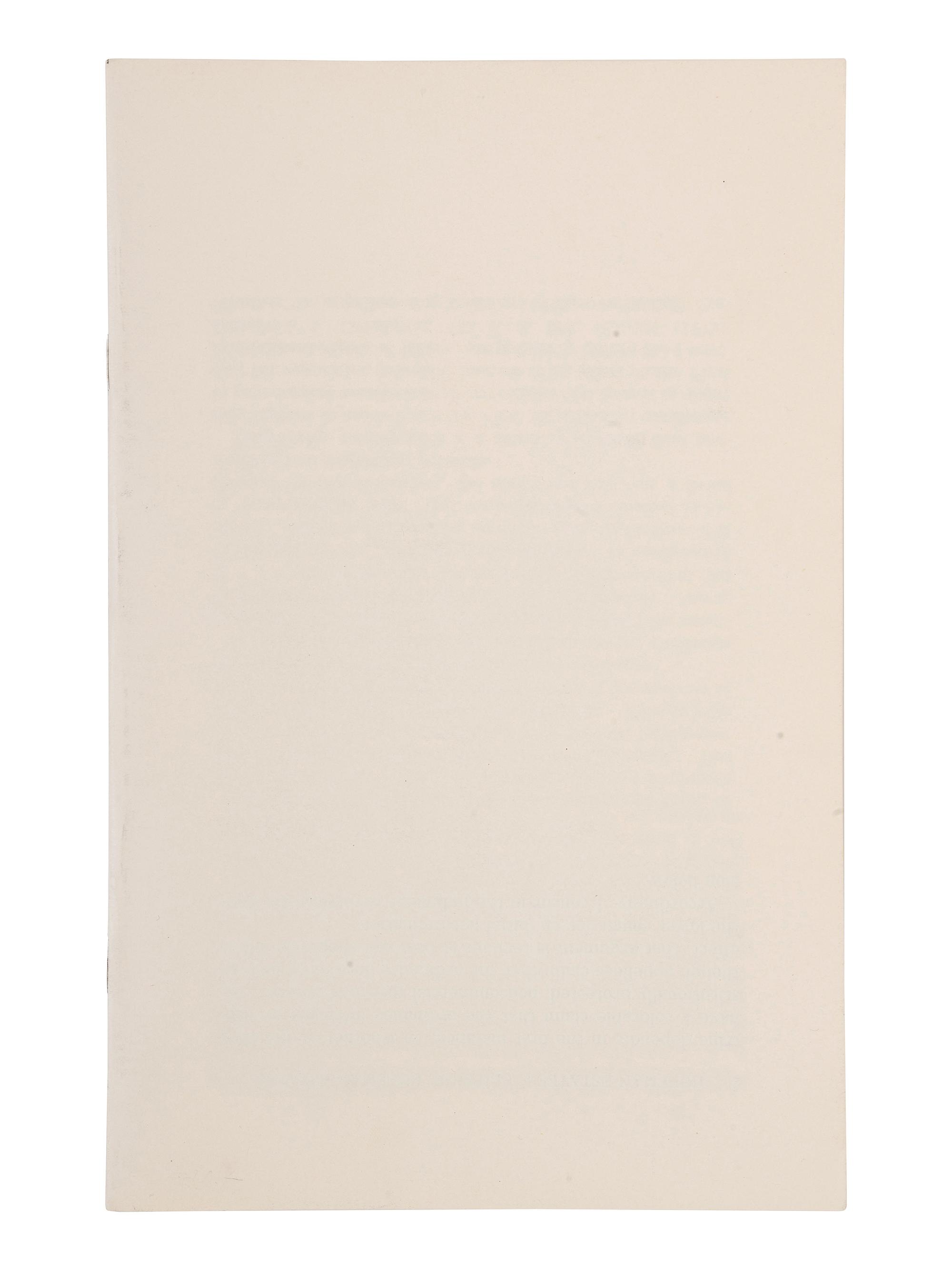 [SUPREME COURT] -- MARSHALL, Thurgood (1908-1993). Printed U.S. Supreme Court syllabus signed ("Thurgood Marshall") as Associate Justice of the U.S. Supreme Court. Washington, D.C.: U.S. Government Printing Office, [1982].