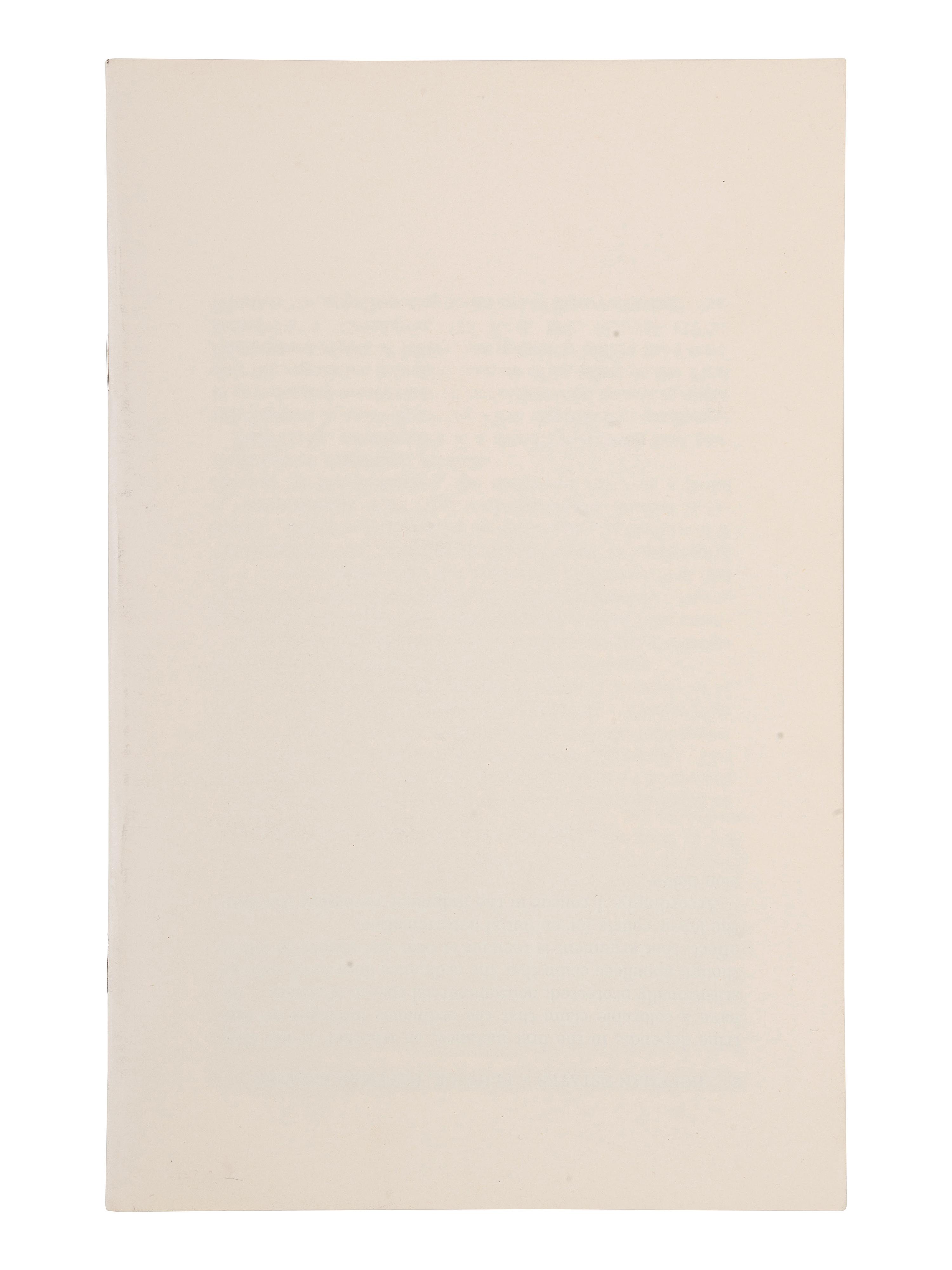 [SUPREME COURT] -- MARSHALL, Thurgood (1908-1993). Printed U.S. Supreme Court syllabus signed ("Thurgood Marshall") as Associate Justice of the U.S. Supreme Court. Washington, D.C.: U.S. Government Printing Office, [1982].