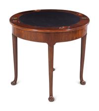 A George III Mahogany Flip-Top Table