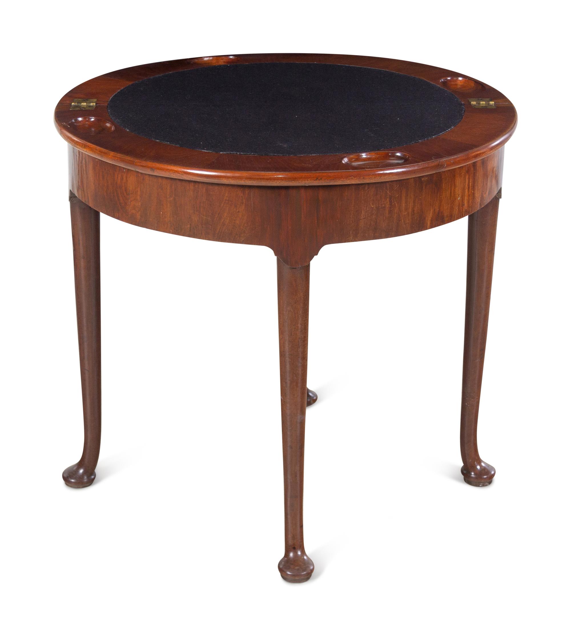 A George III Mahogany Flip-Top Table