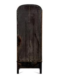 A Late Regency Rosewood Grain-Painted Etagère