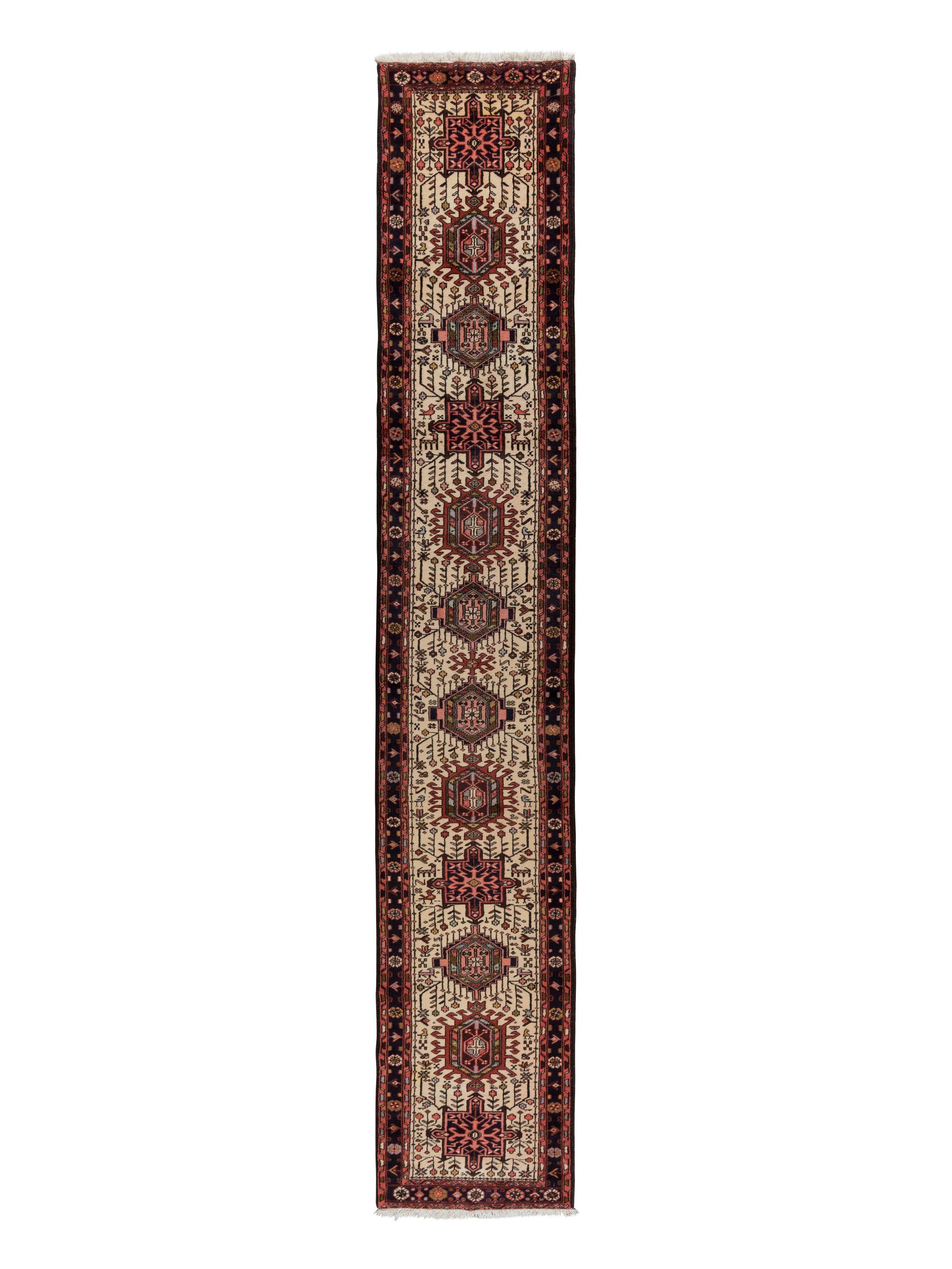 A Heriz Wool Runner