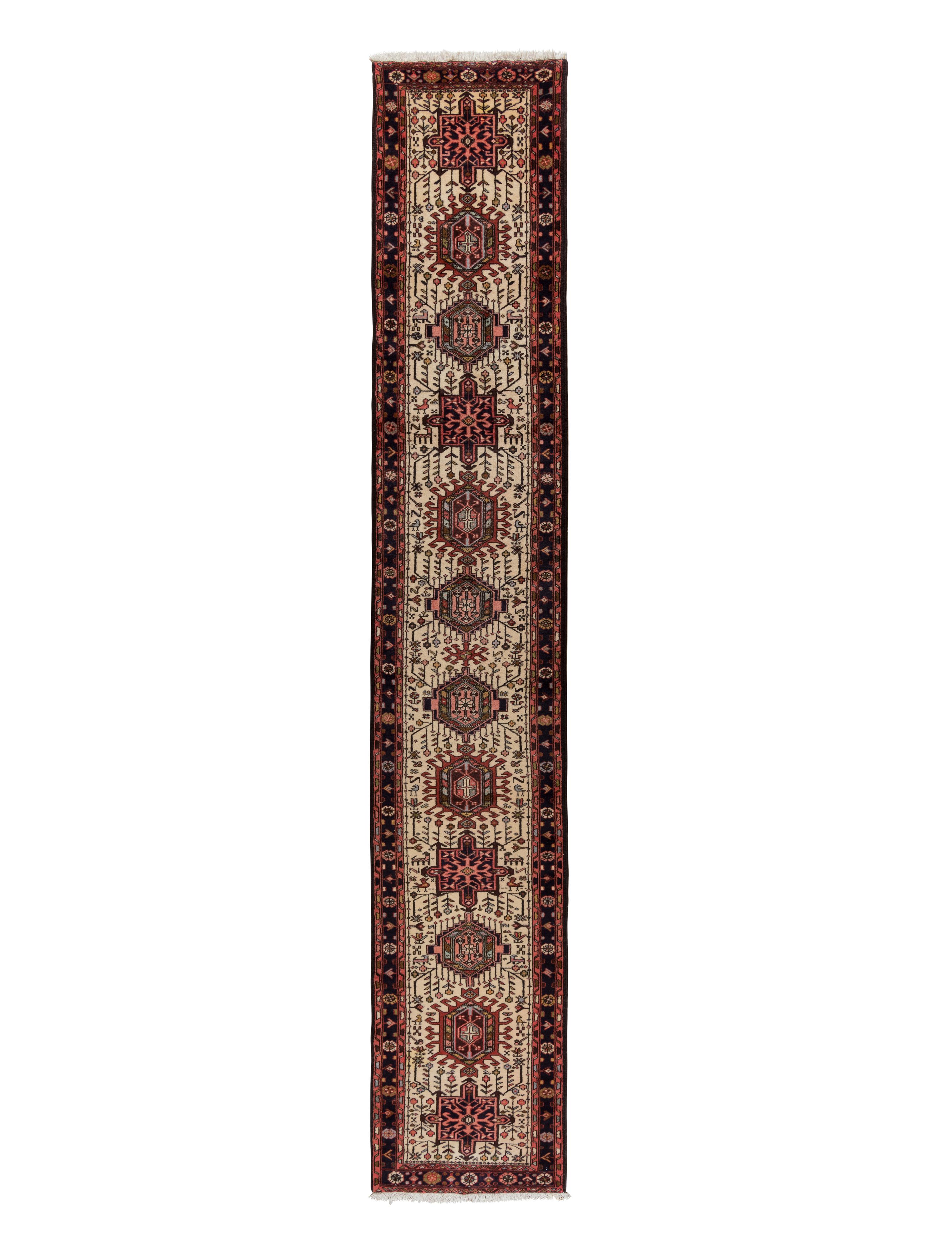 A Heriz Wool Runner