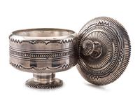 Award Winning Sterling Silver Lidded Compote Jar