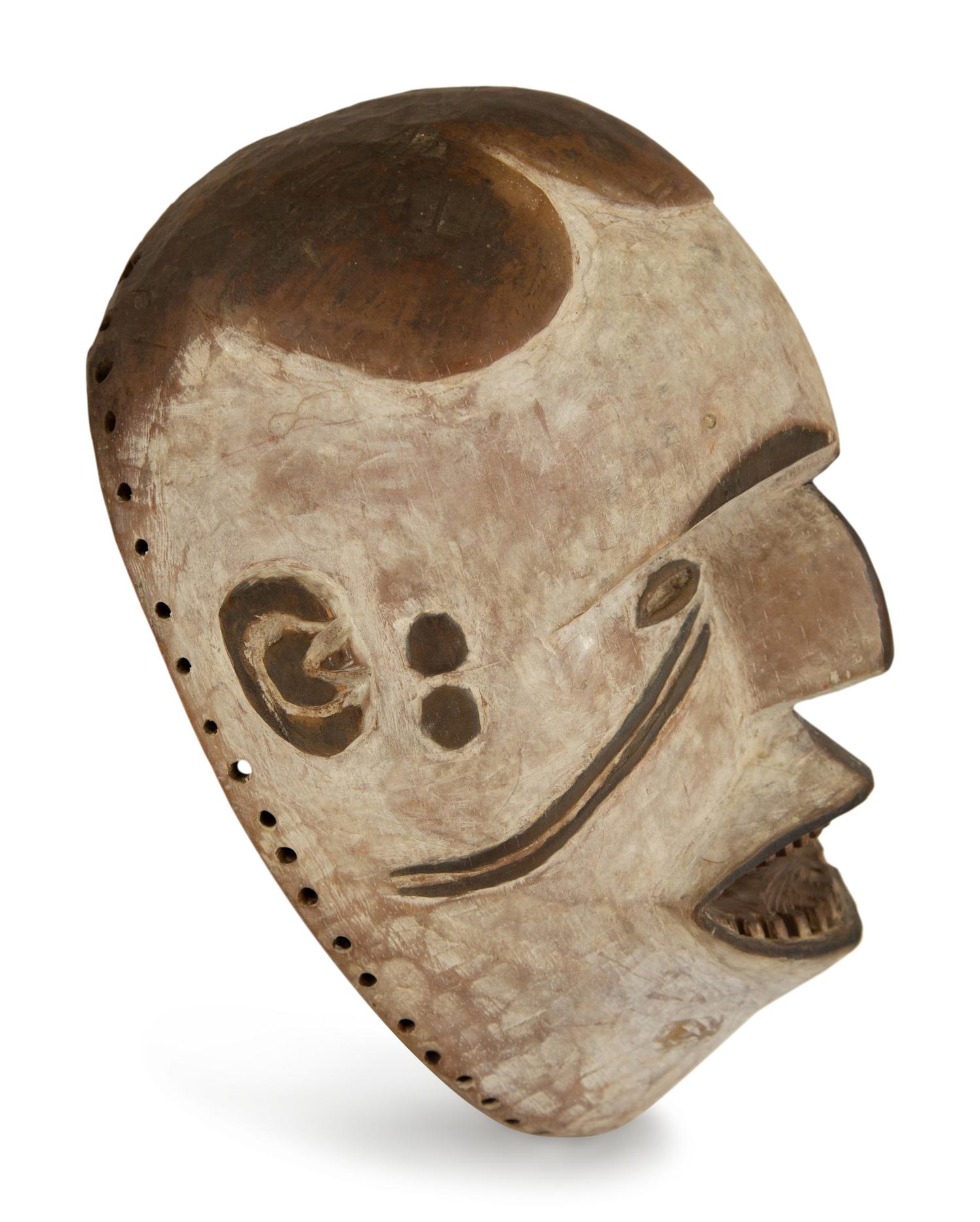 A Congo Painted Mask