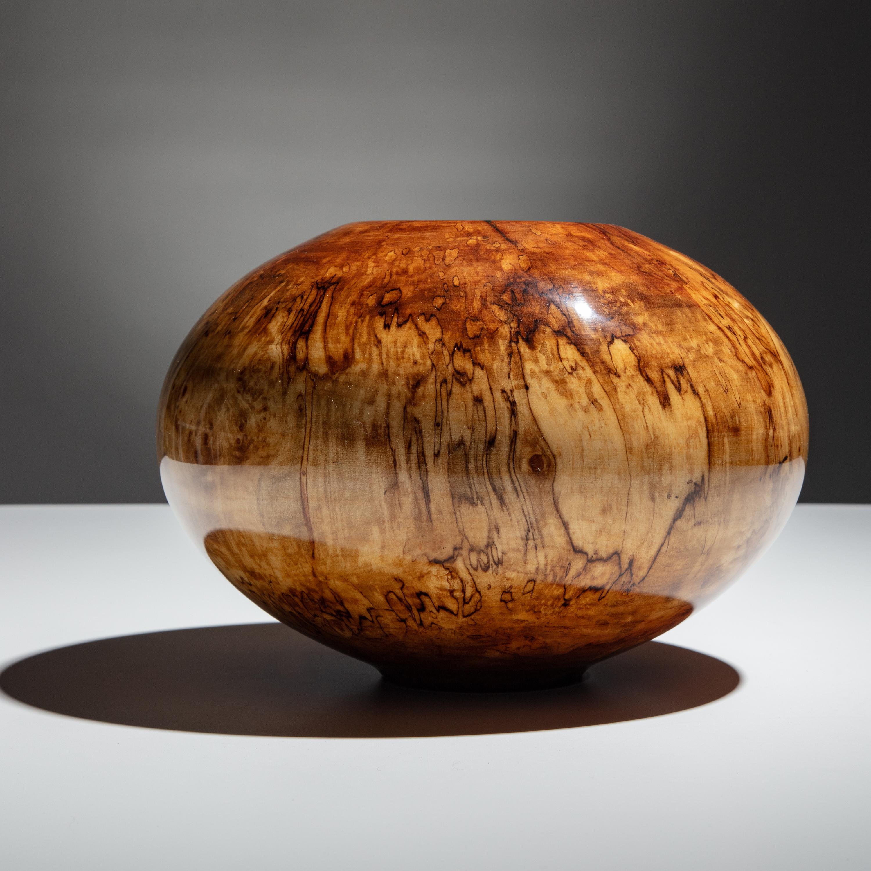 Philip Moulthrop (American, b. 1947) — Spalted Silver Maple Globe