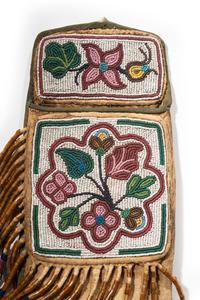 Great Lakes Beaded Hide Knife Sheath