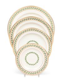 A Mintons Porcelain Dinner Service