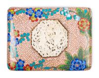 13 Chinese and Japanese Cloisonné Enamel Rectangular Boxes
