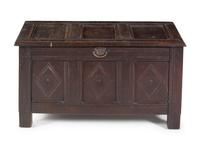 A Charles II Oak Blanket Chest