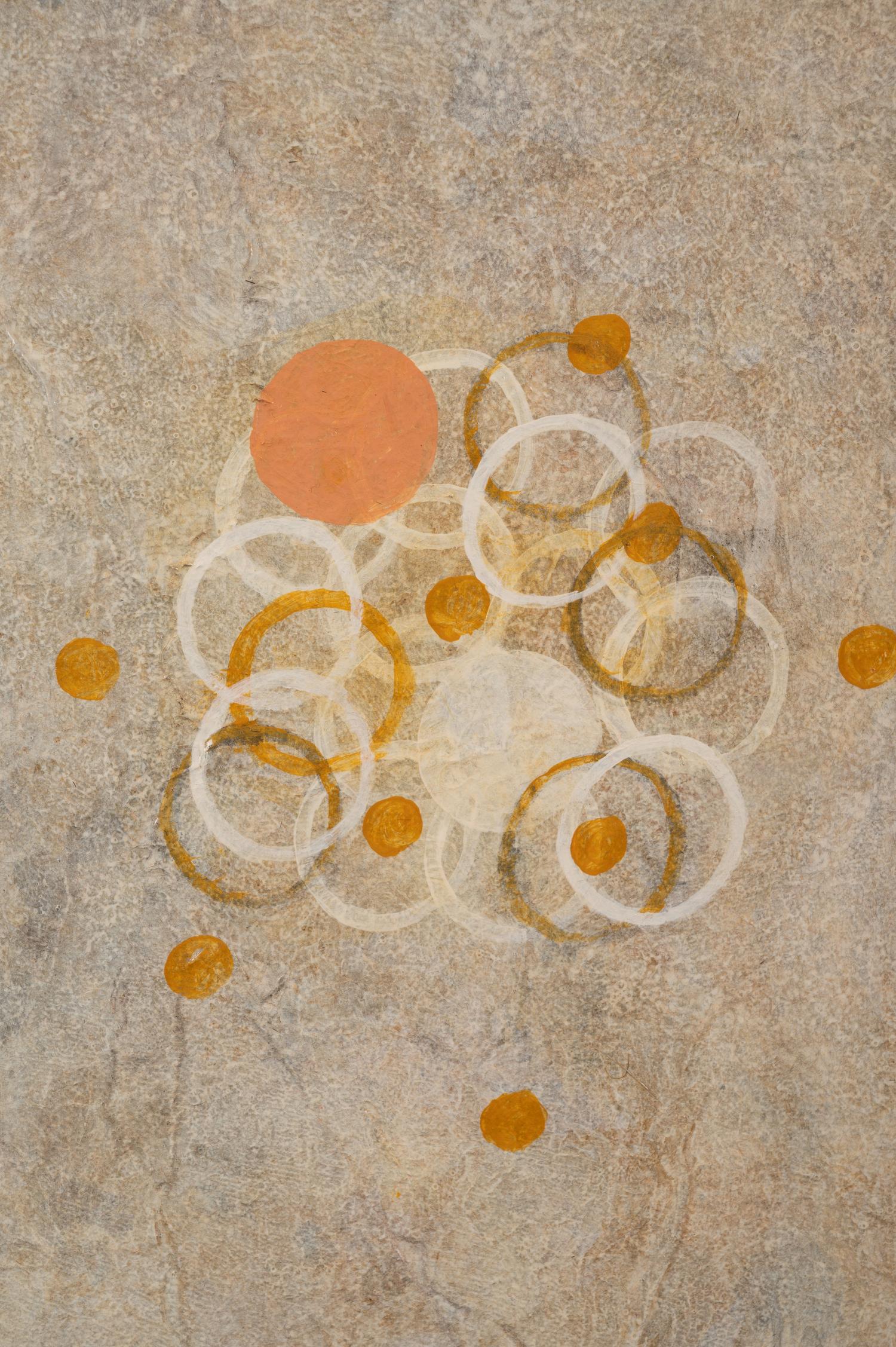 Pavement Evidence-Existence #1 (diptych), 2001, and Genetic Gem VII, 2002