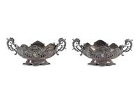 A Pair of German Silver Bowls