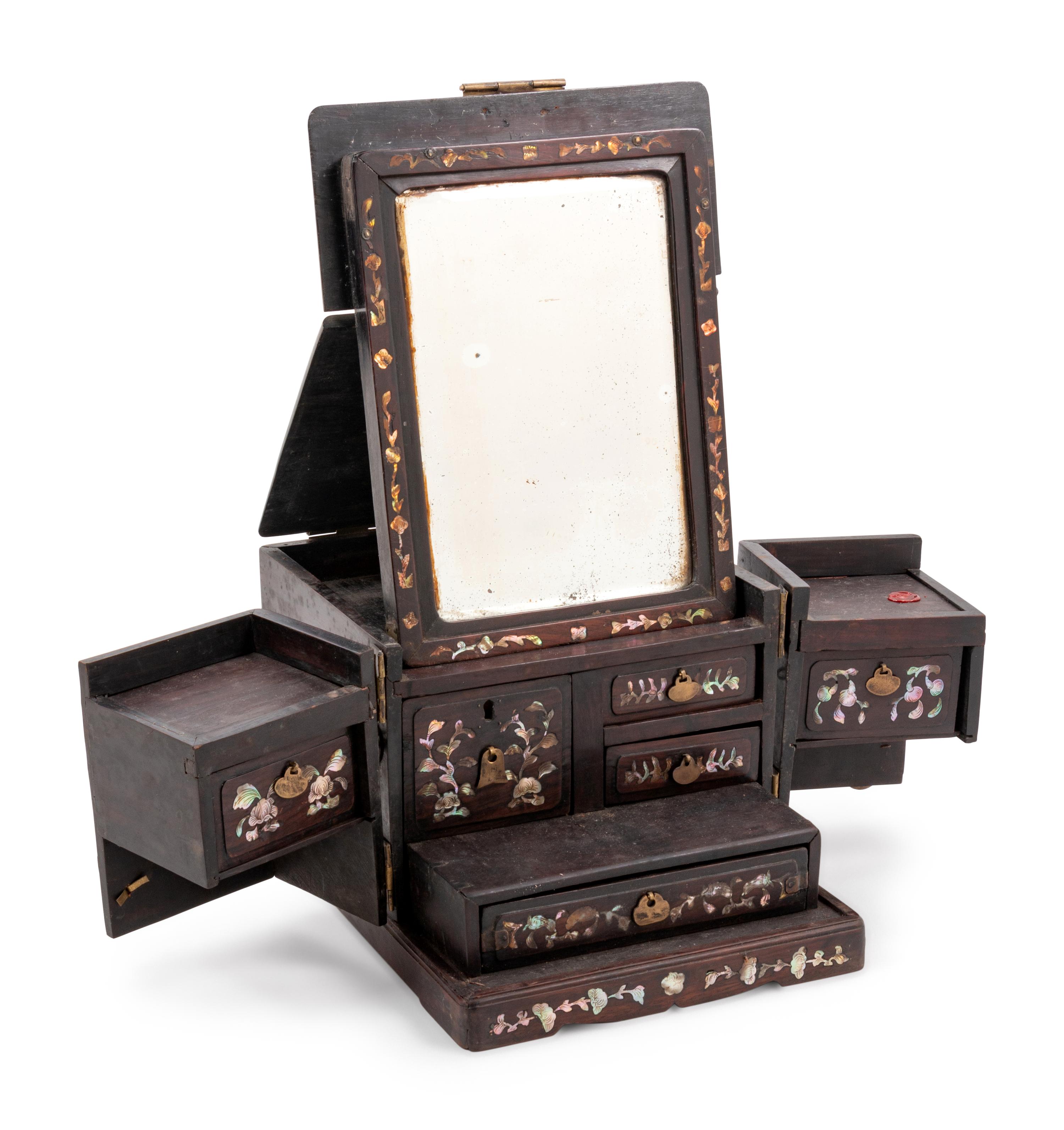 A Huanghuali Wood Brush Stand, Bijia