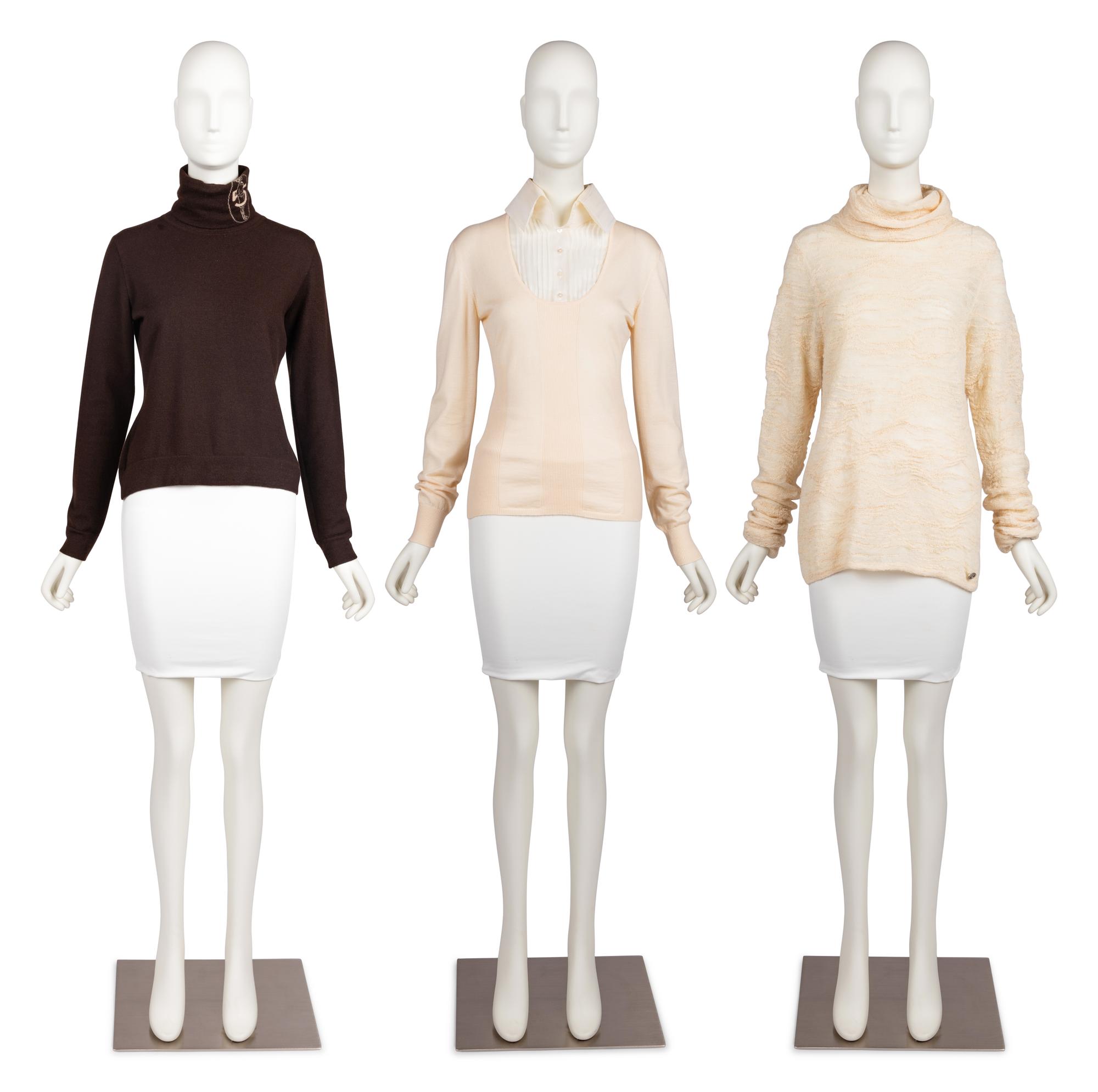 Three Chanel Knit Tops, 2010s