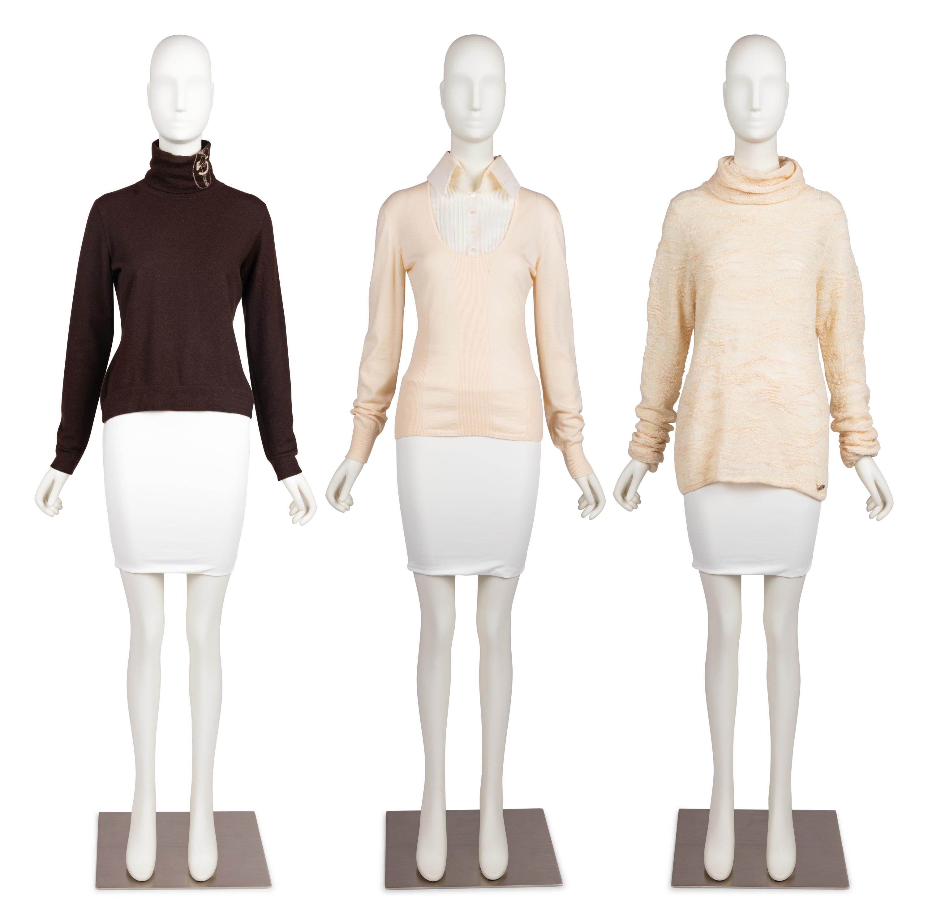 Three Chanel Knit Tops, 2010s