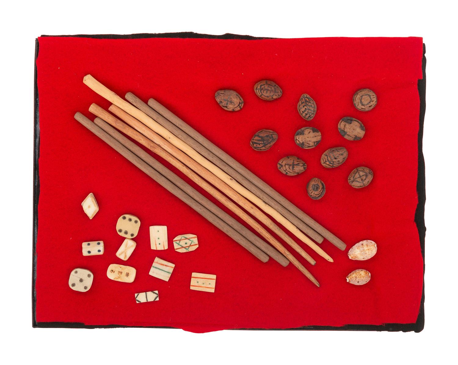 Ho Chunk Gambling Sticks and Dice