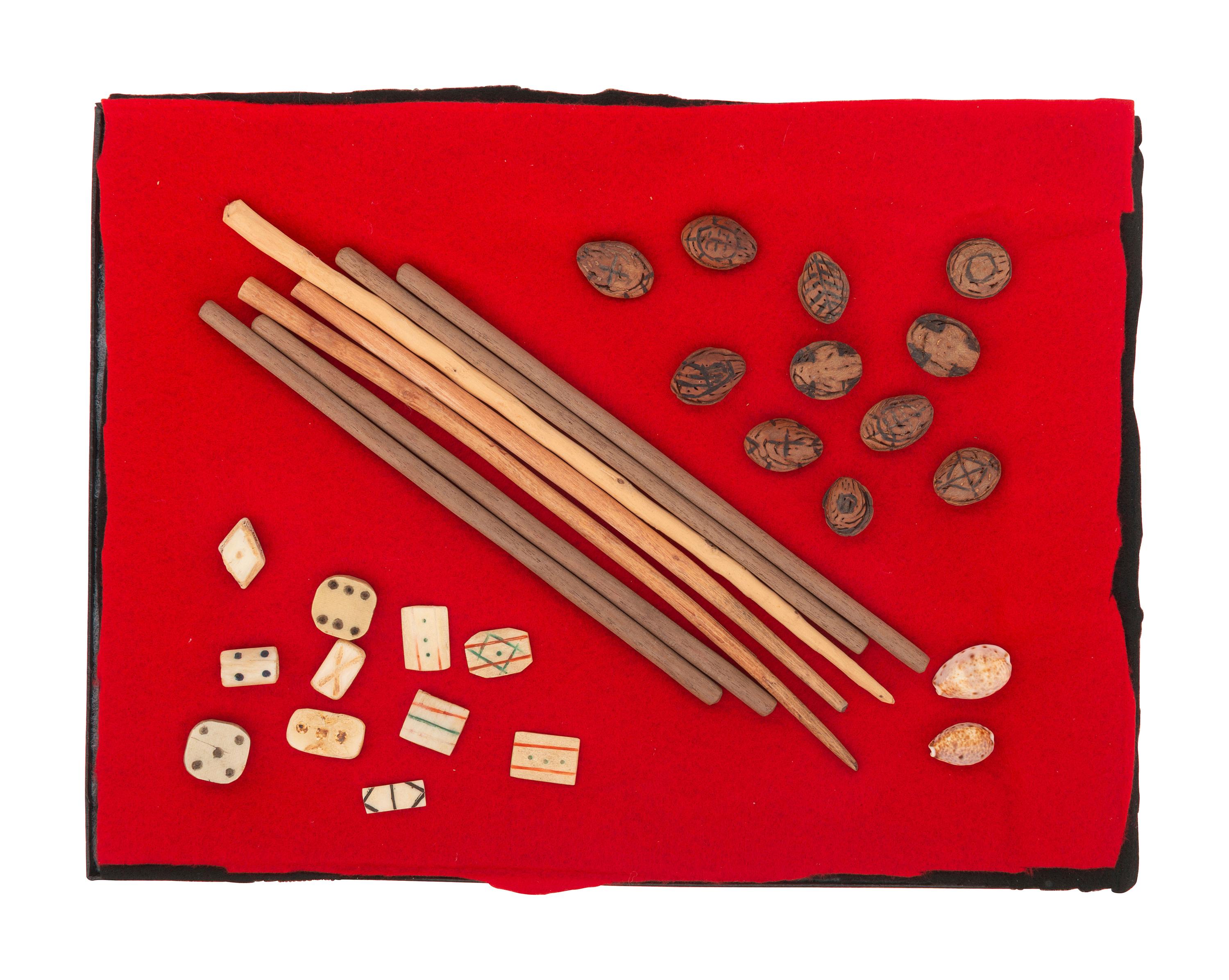 Ho Chunk Gambling Sticks and Dice