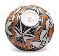 Acoma Pottery Olla, with Parrots