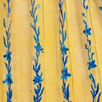 Two Chinese Embroidered Silk Skirts, 19th Century 清晚期 馬面裙兩件