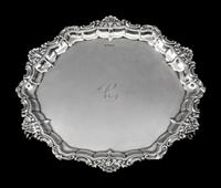 An Edwardian Silver Salver