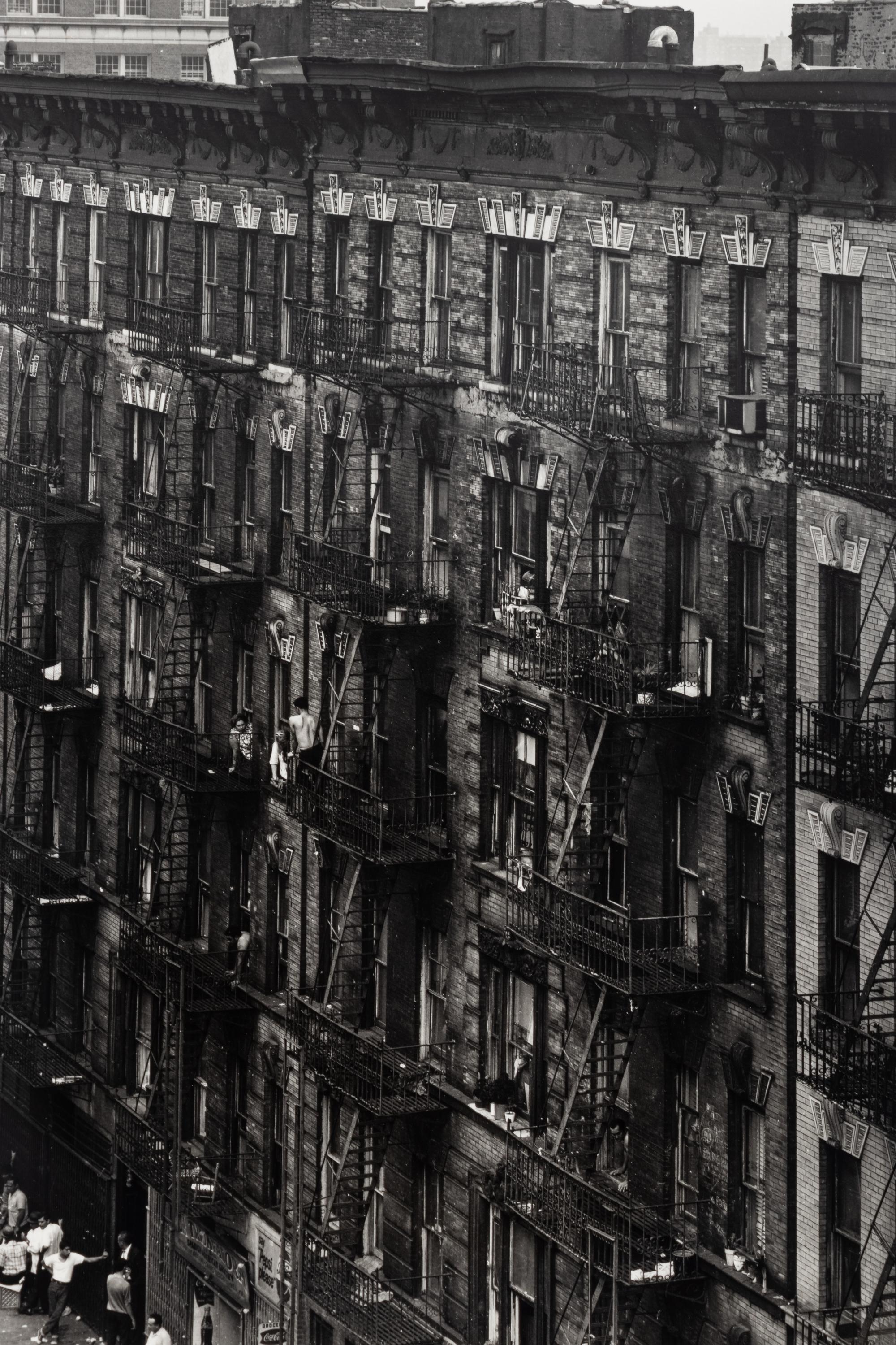 Bruce Davidson (born 1933) East 100th Street, New York, 1966