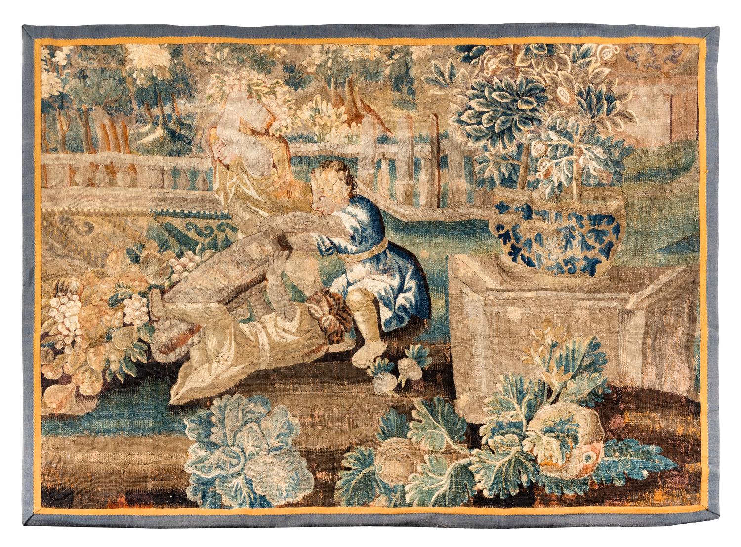A Flemish Wool Tapestry