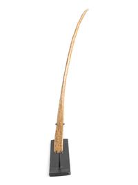 Alaskan Eskimo Carved Bone Staff