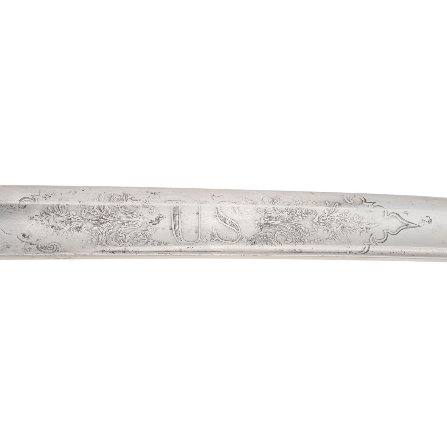 Tiffany Non-Regulation British Pattern 1822/54 Sword Inscribed to Captain Theodore Hamilton of the Richmond Guard (Co G 33rd NY Inf) and later Lt. Col. 62nd NY Inf. - WIA Marye's Heights, Spotsylvania & Winchester