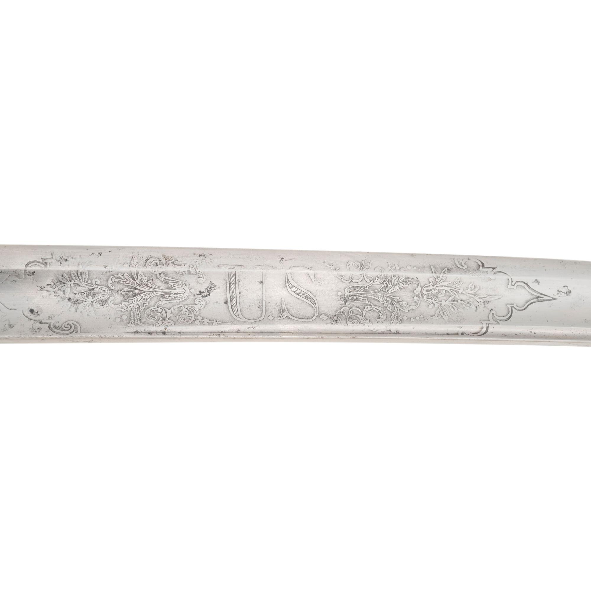 Tiffany Non-Regulation British Pattern 1822/54 Sword Inscribed to Captain Theodore Hamilton of the Richmond Guard (Co G 33rd NY Inf) and later Lt. Col. 62nd NY Inf. - WIA Marye's Heights, Spotsylvania & Winchester
