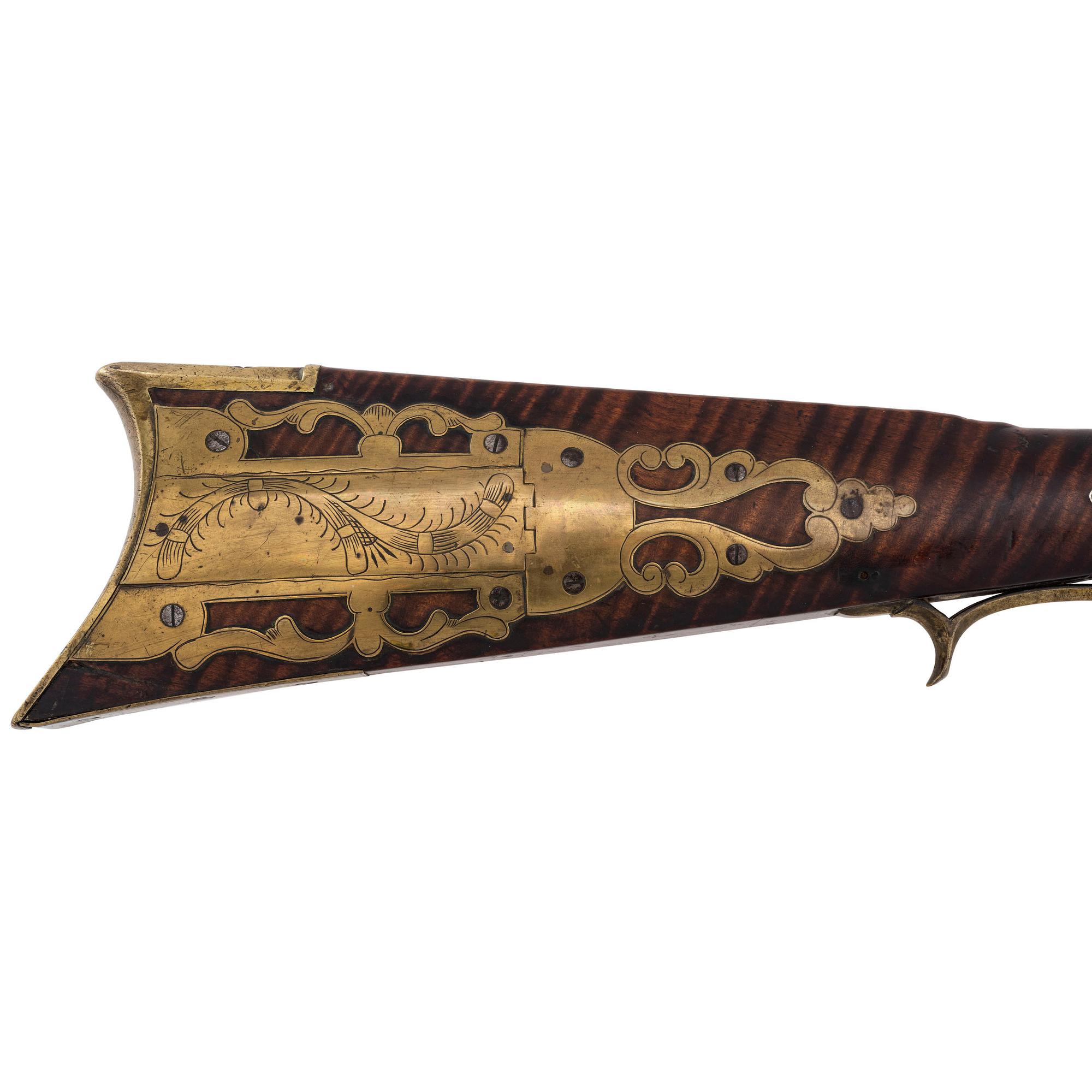 Fullstock Percussion Rifle by George Fay