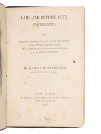 [CIVIL WAR]. Books associated with the war, incl. one identified to a Union officer.