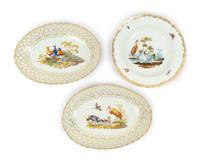 A Pair of Meissen Porcelain Baskets — 19TH/20TH CENTURY